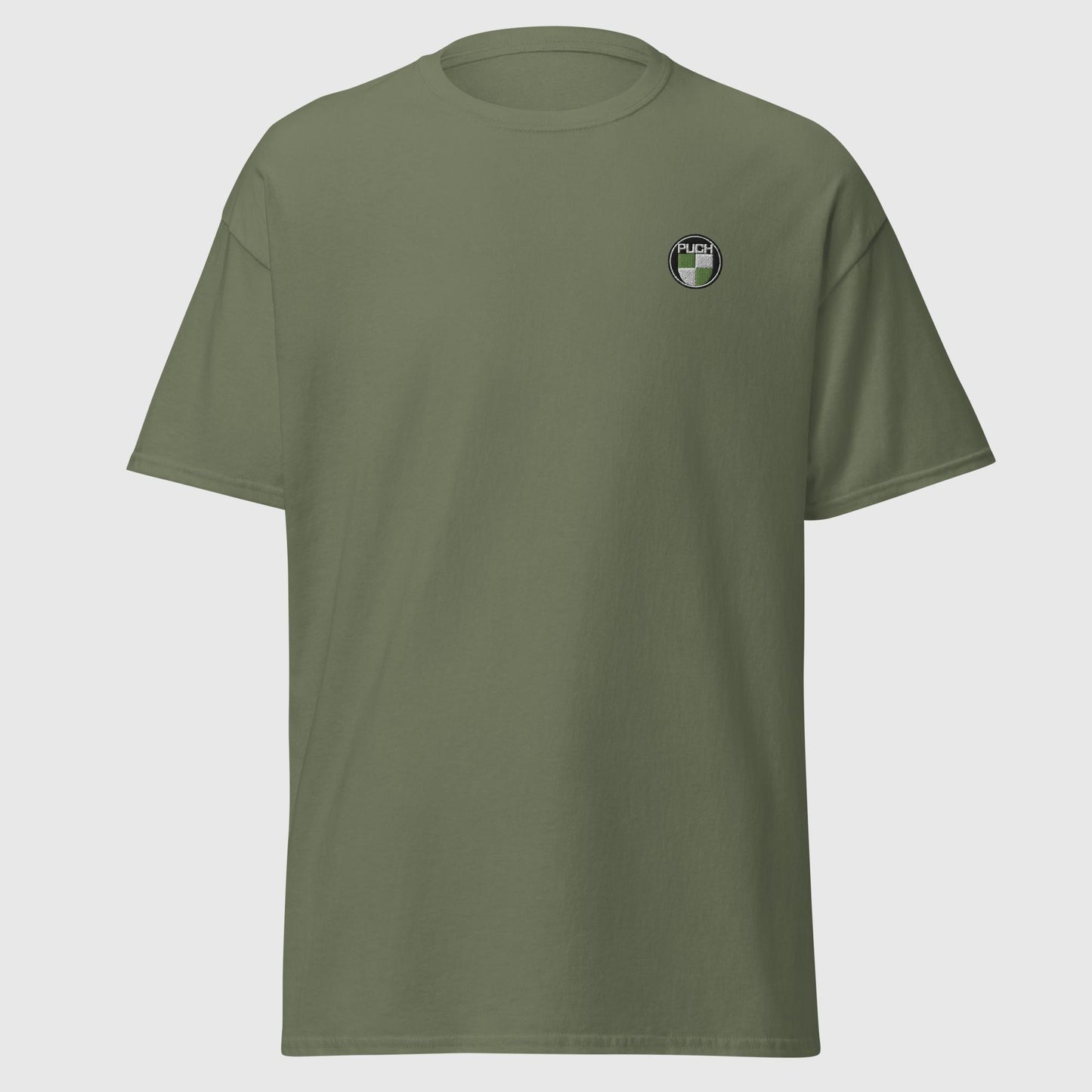 Basic Herren T-Shirt mit Puch Logo gestickt