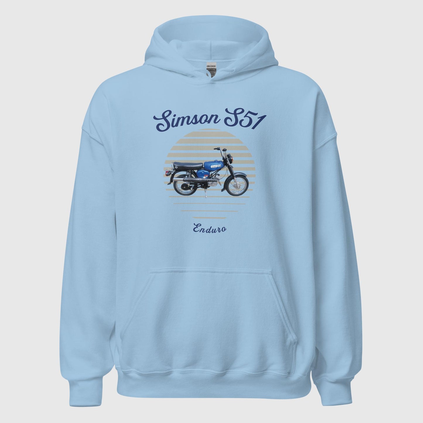 Basic Unisex Simson S51 Enduro Hoodie