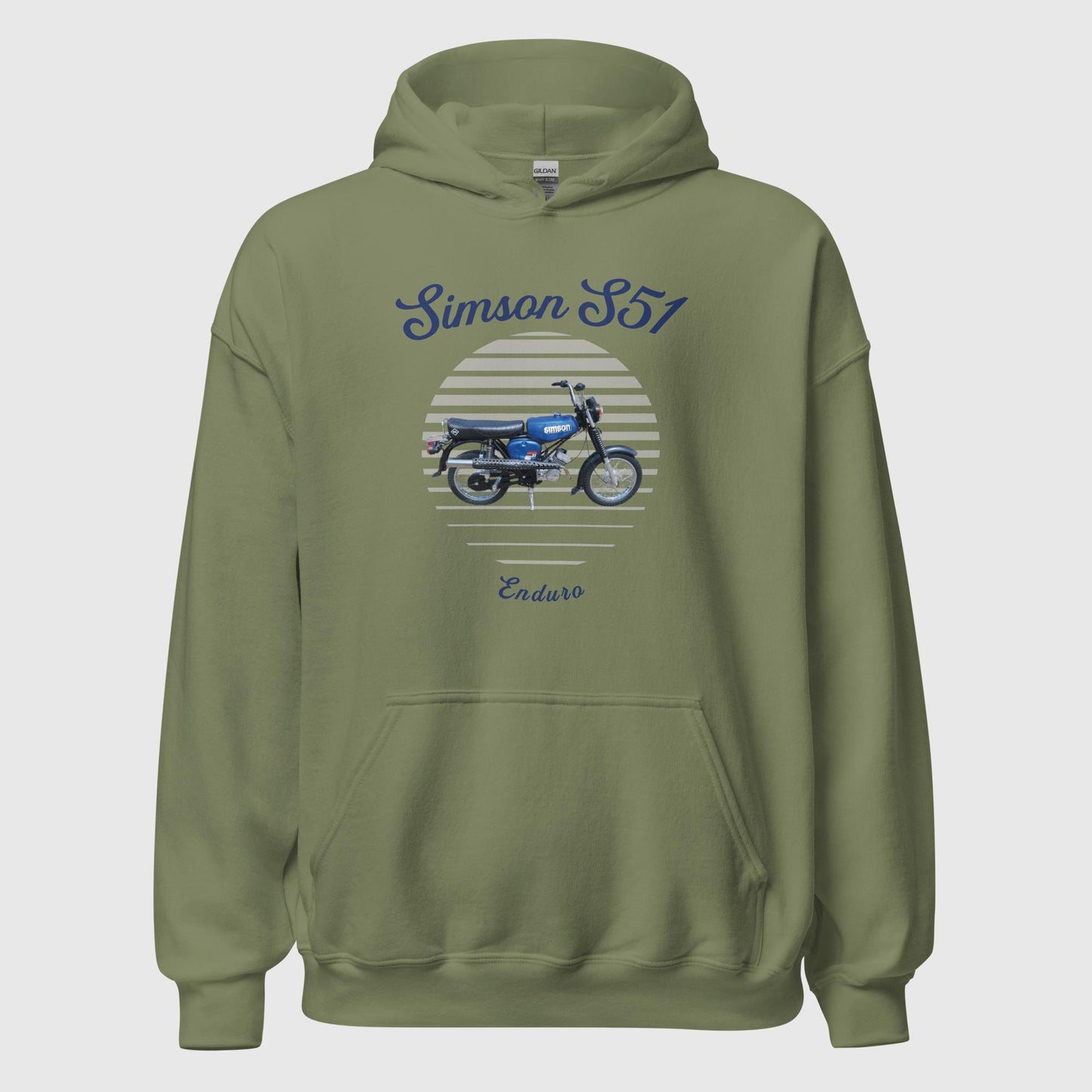 Basic Unisex Simson S51 Enduro Hoodie