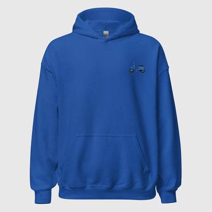 Basic Vespa Hoodie Stick blau