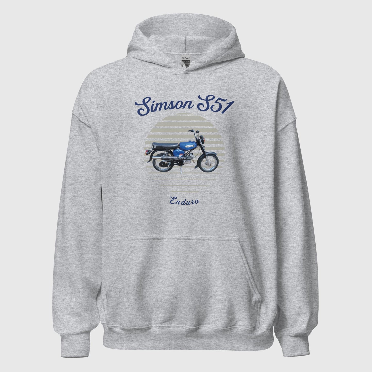 Basic Unisex Simson S51 Enduro Hoodie